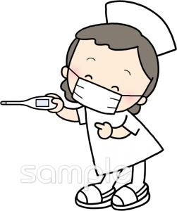 学習塾や教室向け検温無料イラストお試しフリー素材(カット)