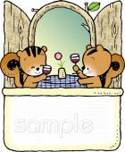 学習塾や教室向け乾杯無料イラストお試しフリー素材(カット)