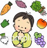 学習塾や教室向け食育無料イラストお試しフリー素材(カット)