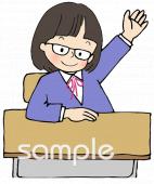 学習塾や教室向け無料イラストお試しフリー素材(カット)