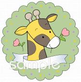 学習塾や教室向けメダル 動物無料イラストお試しフリー素材(カット)