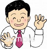 学習塾や教室向け無料イラストお試しフリー素材(カット)