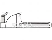 学習塾や教室向け和式トイレ 便器無料イラストお試しフリー素材(カット)