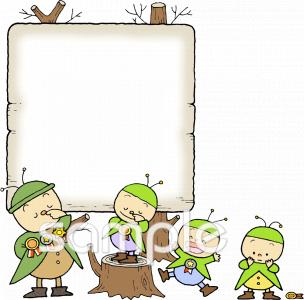 児童福祉施設向け無料イラストお試しフリー素材(カット)