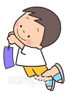 児童福祉施設向け7月の壁面飾り無料イラストお試しフリー素材(カット)