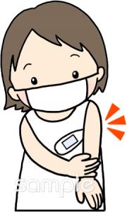 児童福祉施設向け女の子 検温無料イラストお試しフリー素材(カット)