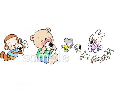 児童福祉施設向け無料イラストお試しフリー素材(カット)