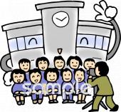 児童福祉施設向け記念撮影無料イラストお試しフリー素材(カット)