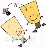 老人ホームやデイサービス向け羽子板無料イラストお試しフリー素材(カット)