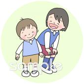 老人ホームやデイサービス向け高学年 低学年無料イラストお試しフリー素材(カット)