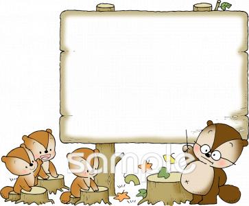 老人ホームやデイサービス向け授業参観無料イラストお試しフリー素材(カット)