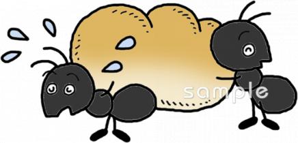 老人ホームやデイサービス向け働き者無料イラストお試しフリー素材(カット)