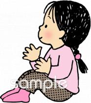 老人ホームやデイサービス向け体育すわり無料イラストお試しフリー素材(カット)