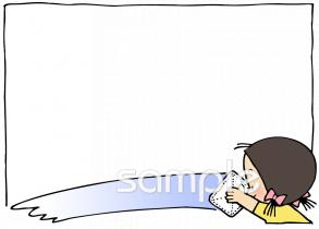 老人ホームやデイサービス向け窓ふき無料イラストお試しフリー素材(カット)