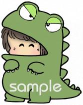 老人ホームやデイサービス向けきぐるみ無料イラストお試しフリー素材(カット)