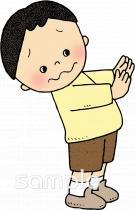 老人ホームやデイサービス向けいやがる無料イラストお試しフリー素材(カット)