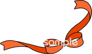 老人ホームやデイサービス向けリボン無料イラストお試しフリー素材(カット)