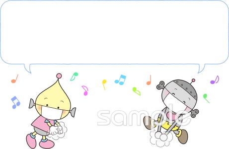 老人ホームやデイサービス向け歌う 手を洗う無料イラストお試しフリー素材(カット)