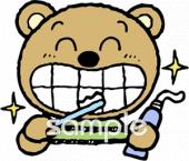 老人ホームやデイサービス向けはみがき無料イラストお試しフリー素材(カット)