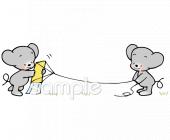 老人ホームやデイサービス向けたこあげ 正月無料イラストお試しフリー素材(カット)