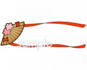 老人ホームやデイサービス向け花笠無料イラストお試しフリー素材(カット)