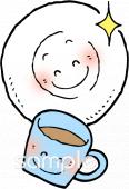 老人ホームやデイサービス向け食器 ピカピカ無料イラストお試しフリー素材(カット)