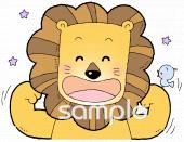 老人ホームやデイサービス向けガッツポーズ無料イラストお試しフリー素材(カット)