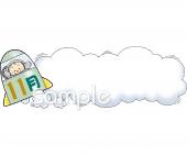 老人ホームやデイサービス向け11月 タイトル枠無料イラストお試しフリー素材(カット)