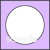 老人ホームやデイサービス向けボックス 文字枠無料イラストお試しフリー素材(カット)