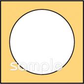 老人ホームやデイサービス向けボックス 文字枠無料イラストお試しフリー素材(カット)