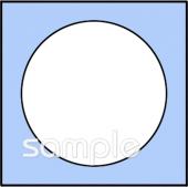 老人ホームやデイサービス向けボックス 文字枠無料イラストお試しフリー素材(カット)