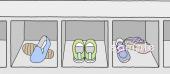 老人ホームやデイサービス向け靴箱無料イラストお試しフリー素材(カット)