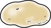 老人ホームやデイサービス向けじゃがいも無料イラストお試しフリー素材(カット)