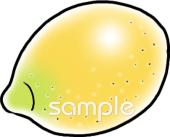 老人ホームやデイサービス向けレモン無料イラストお試しフリー素材(カット)