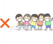 老人ホームやデイサービス向け密無料イラストお試しフリー素材(カット)