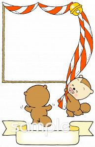 社会福祉施設向け鈴を鳴らす 参拝無料イラストお試しフリー素材(カット)