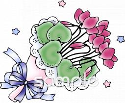 社会福祉施設向けシクラメン 贈り物無料イラストお試しフリー素材(カット)