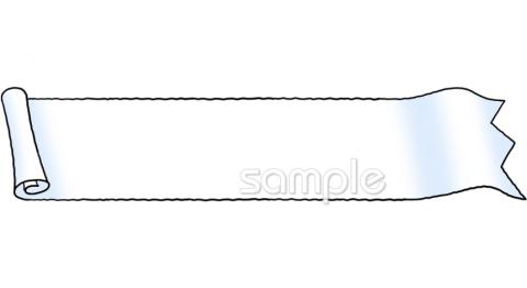 社会福祉施設向け巻物無料イラストお試しフリー素材(カット)