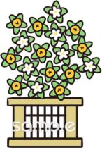 社会福祉施設向け3月の壁面飾り無料イラストお試しフリー素材(カット)