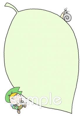 社会福祉施設向け6月 メッセージカード無料イラストお試しフリー素材(カット)