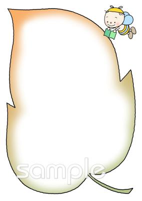 社会福祉施設向け10月 メッセージカード無料イラストお試しフリー素材(カット)