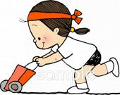 社会福祉施設向けライン引き無料イラストお試しフリー素材(カット)