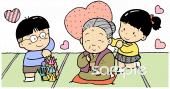 社会福祉施設向け敬老の日無料イラストお試しフリー素材(カット)
