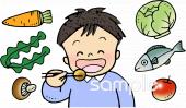社会福祉施設向けバランスよく 食べる無料イラストお試しフリー素材(カット)