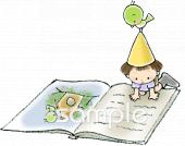 社会福祉施設向け絵本無料イラストお試しフリー素材(カット)