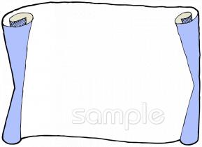 中学・高校向け模造紙無料イラストお試しフリー素材(カット)