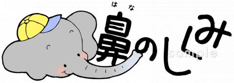 中学・高校向け鼻のしくみ無料イラストお試しフリー素材(カット)