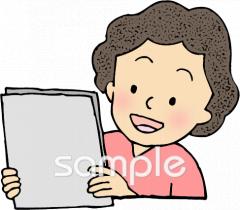 中学・高校向け個人懇談無料イラストお試しフリー素材(カット)