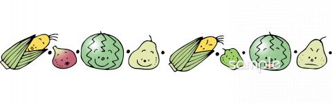 中学・高校向け飾りケイ 野菜無料イラストお試しフリー素材(カット)