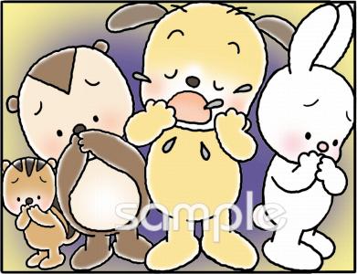 中学・高校向けマナー カゼ ウイルス無料イラストお試しフリー素材(カット)